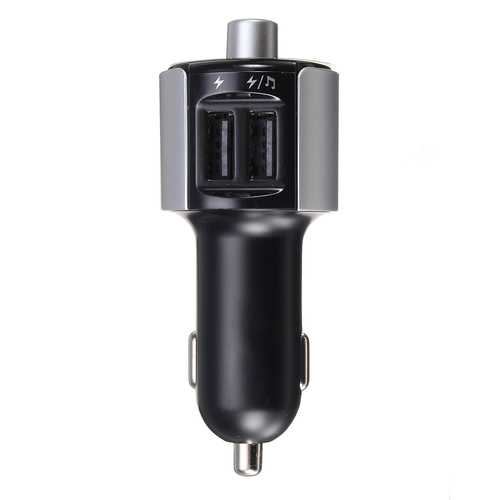 Wireless Bluetooth FM Transmitter for Car - MP3 Player, USB Car Charger & Hands-Free Calling - Perfect for Road Trips & Commuting
