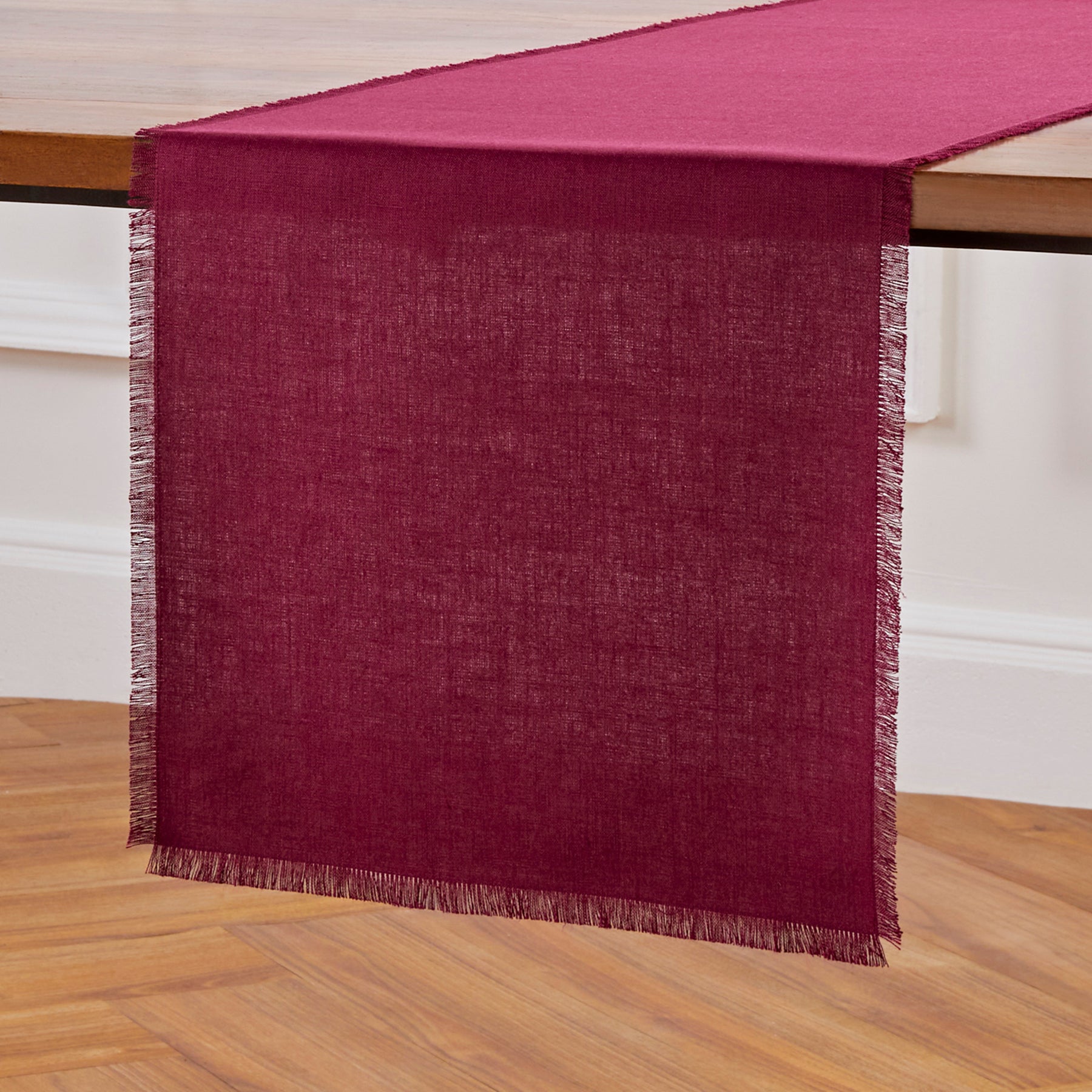 Elegant Fringe Table Runner - Boho Chic Dining Decor for Weddings, Parties & Home Decor | Perfect for Farmhouse, Rustic & Bohemian Style Tables