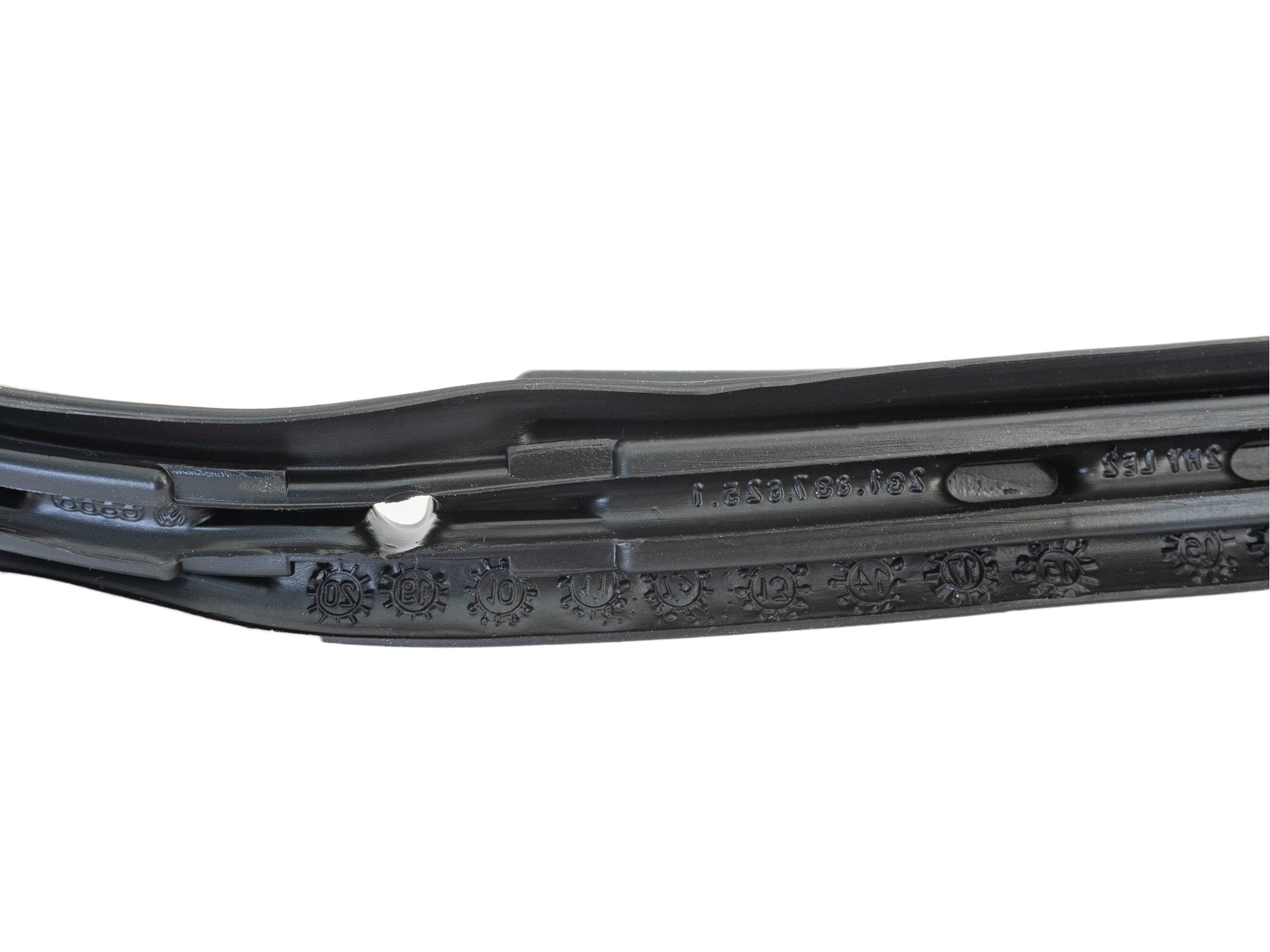 Right Hand Front Movable Vent Wing Seal for Bus - Durable Weatherproof Replacement Part for School Buses & Commercial Vehicles