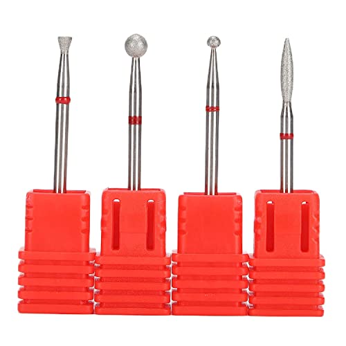 Electric Nail Drill Bits Set - Professional Manicure & Pedicure Kit for Nail Salon, Home Use - Multi Functional Nail File Bits for Gel Polish Removal, Foot Care & Acrylic Nails - Perfect for DIY Nail Art & Salon Treatments