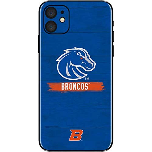 Boise State Broncos Officially Licensed iPhone 11 Phone Skin Decal - Custom Protective Vinyl Sticker for iPhone 11 Case | Perfect for Game Day, School Spirit & Fan Gifts