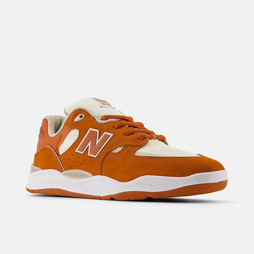 New Balance Numeric Tiago Lemos 1010 NM1010RD Skate Shoes - Rust/Cream Colorway - Durable Skateboard Sneakers for Street & Park Skating