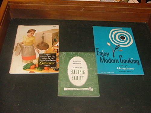 Vintage Hotpoint Blender & Skillet Owners Manuals - 3 Pack | Collectible Appliance Guides for Retro Kitchen Enthusiasts | Perfect for Restoration Projects & Vintage Decor