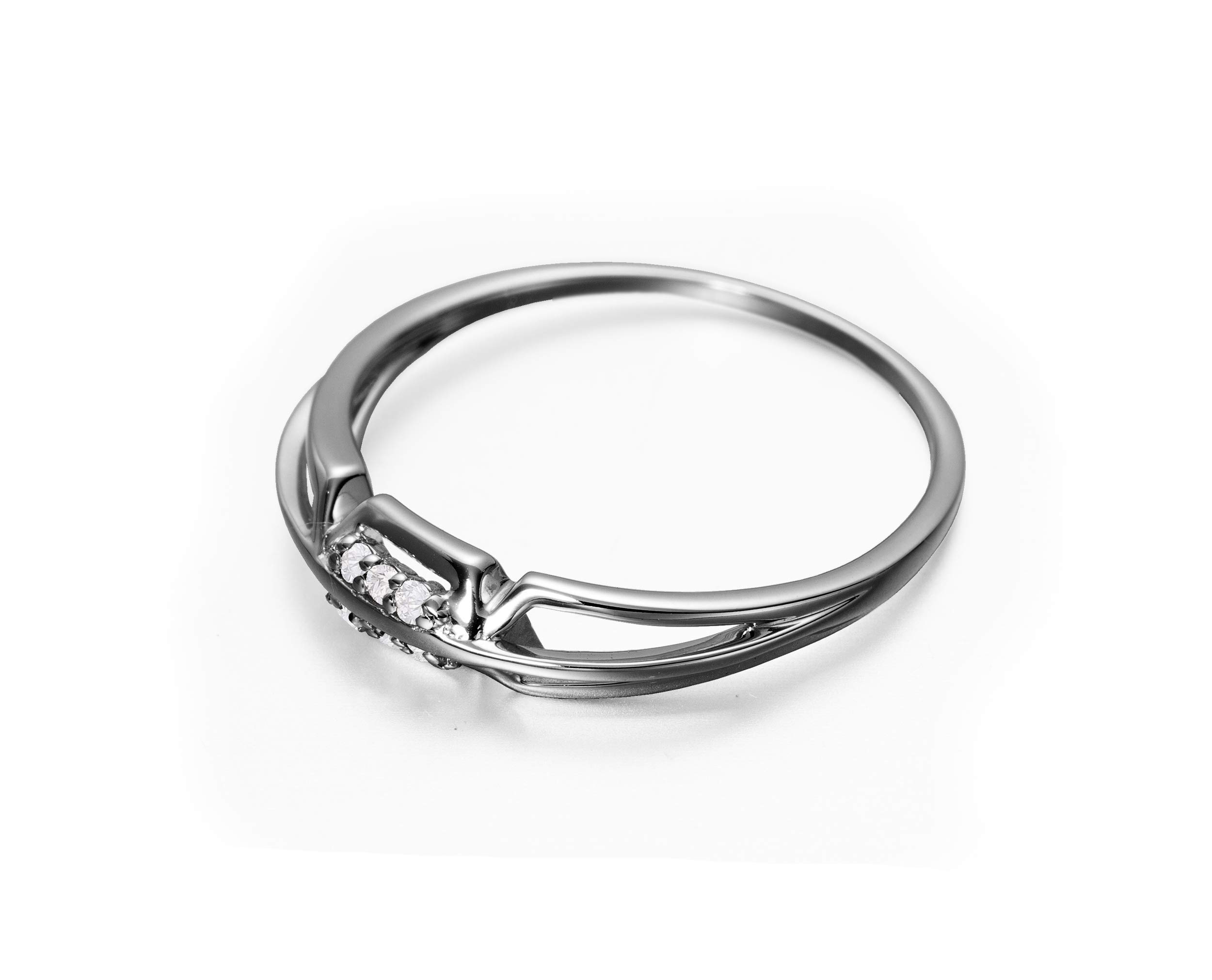 Majade 14K Black Gold Handmade Wedding & Engagement Ring for Women - Victorian Gothic Dainty Rectangle Band, Elegant Jewelry for Bridal, Anniversary, Valentine's Day Gifts