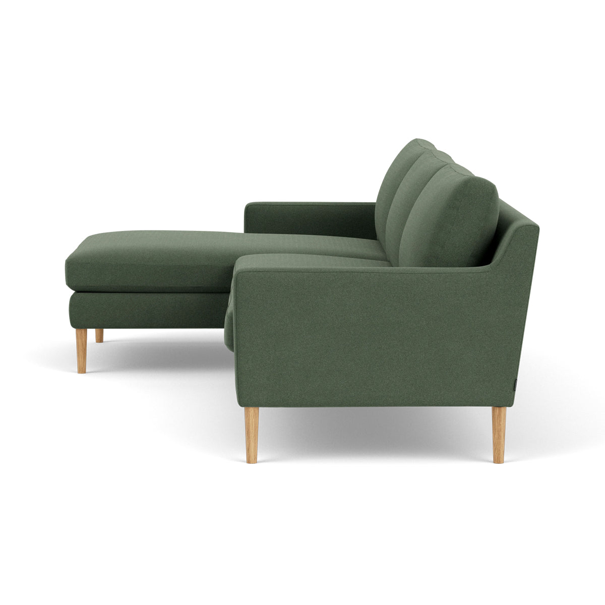 Astha Fabric Left Chaise Sofa - Modern L-Shaped Sectional Couch with Reversible Design for Living Room, Lounge & Home Theater Comfort