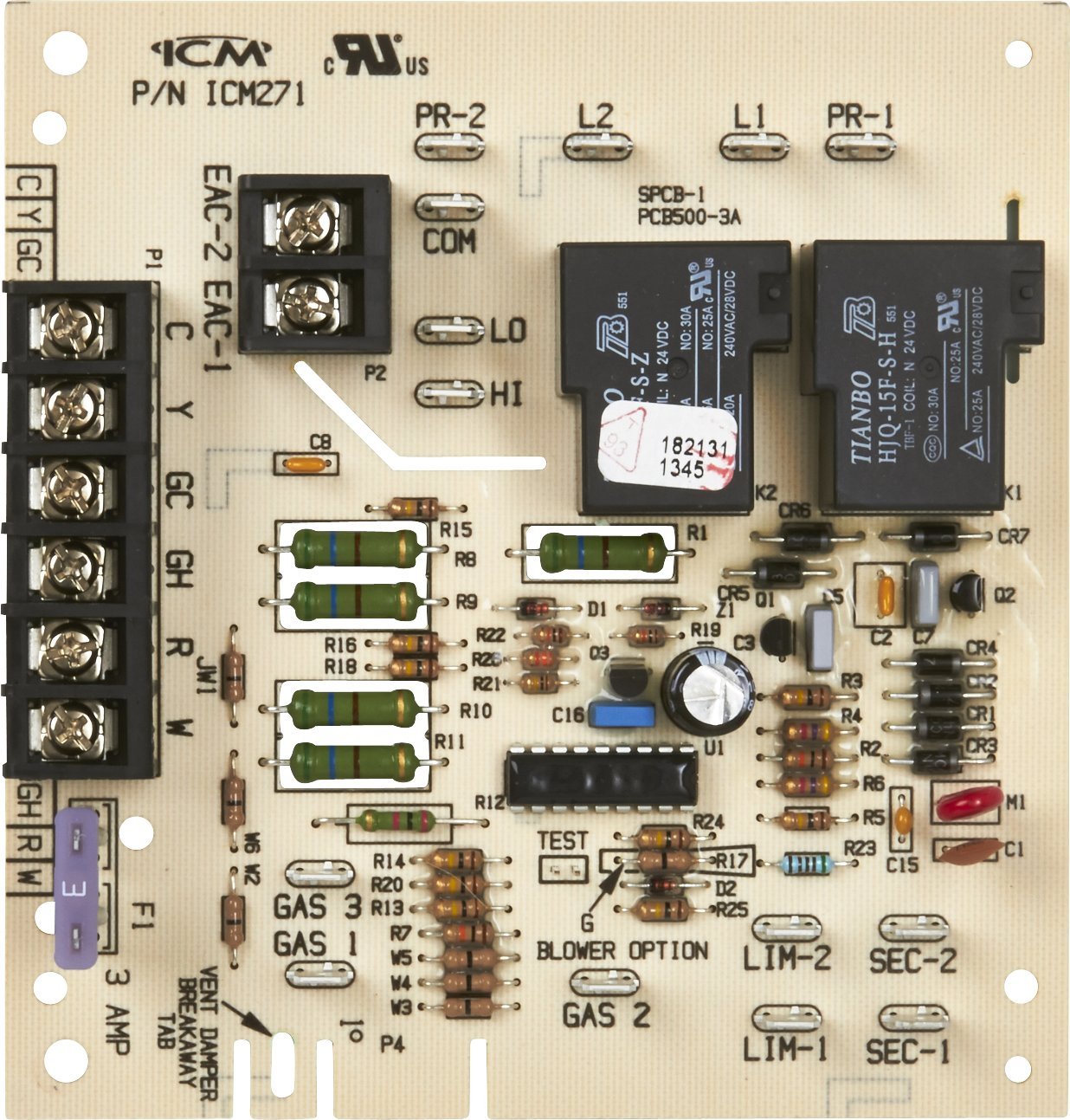 Original GENUINE ICM ICM271C Control Board Replacement - Compatible with [List Major Appliance Models] - High Performance Appliance Circuit Board for Refrigerators, Washing Machines & Dryers - Perfect for DIY Repairs & Home Appliance Maintenance