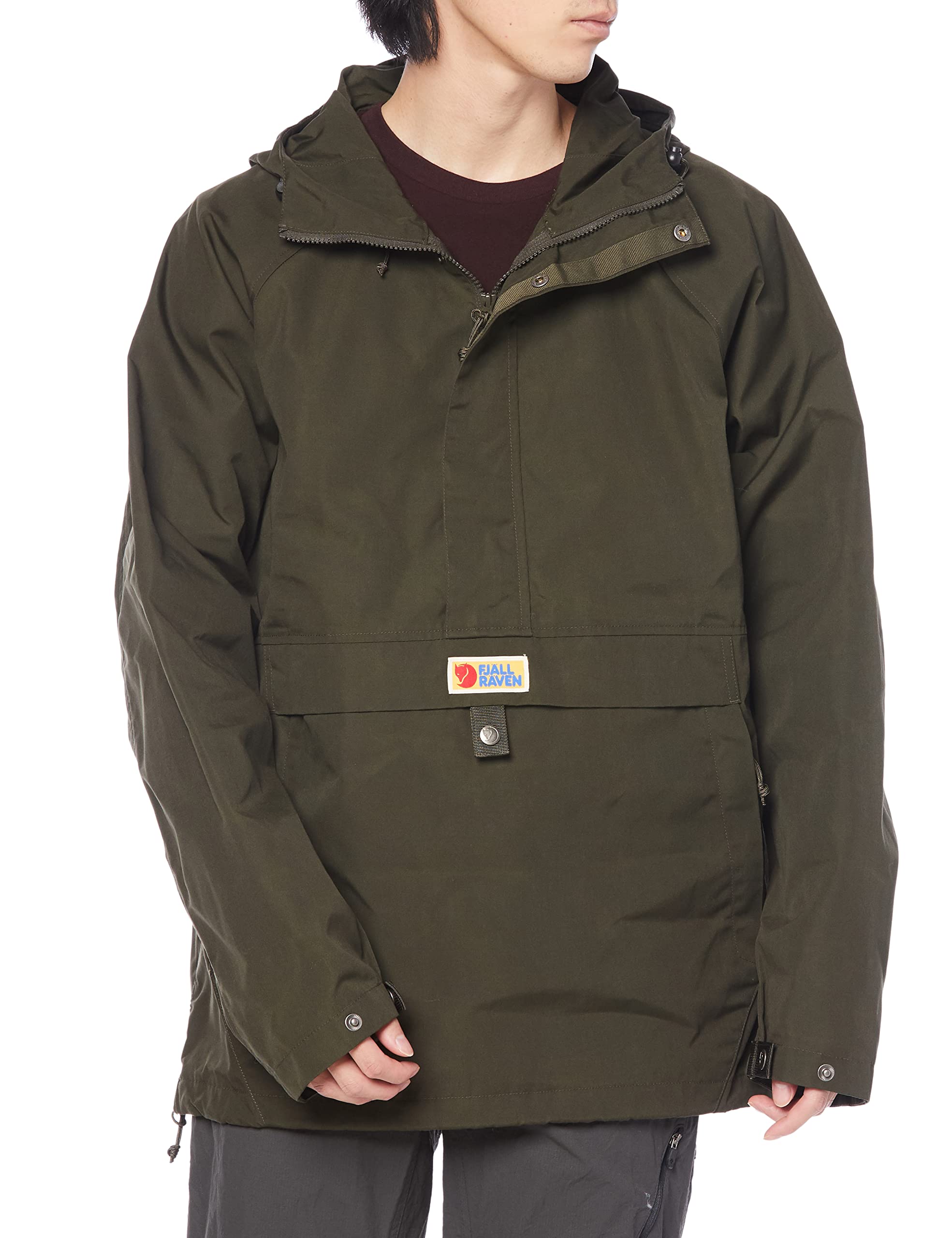 Fjallraven Vardag Anorak Jacket for Men - Lightweight Waterproof Outdoor Windbreaker (Hiking, Camping, Travel)