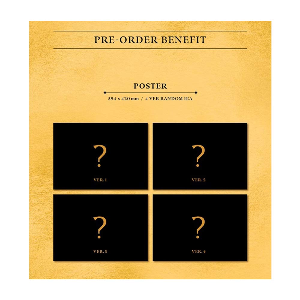 MONSTA X Mini Album - Fantasia X [4CD Set] with 4 Folded Posters & Exclusive Gift | K-Pop Music Collection for Fans, Gifts, and Party Playlists