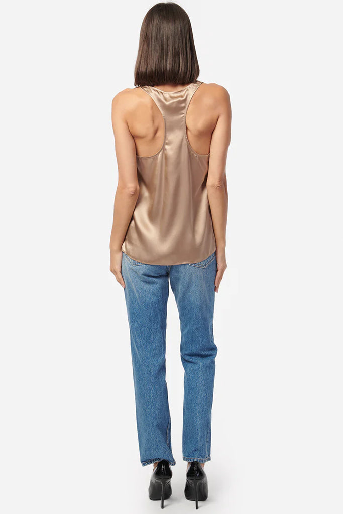 Cami NYC Jane Cami Top - Champagne Silk Slip Dress for Women | Elegant Night Out & Special Occasion Wear