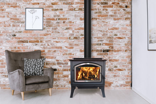Empire Stove Gateway 2300 Wood Burning Stove - High Efficiency EPA Certified WB23FS for Cozy Home Heating & Cabin Warmth