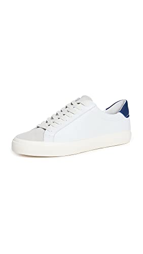 White/Blue Leather