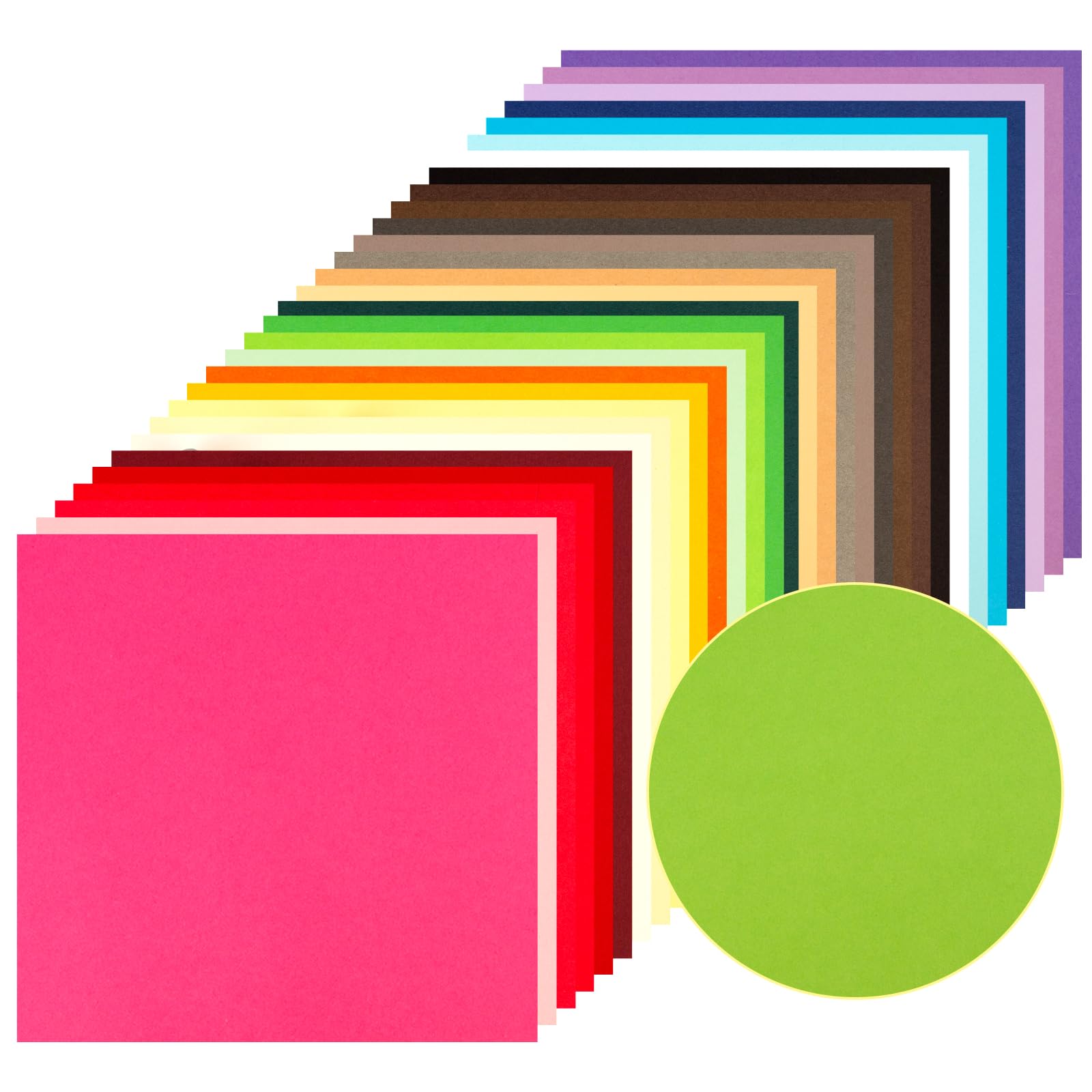 60 Sheets Colored Cardstock Paper for Scrapbooking & DIY Crafts | 30 Assorted Colors 180GSM Construction Paper | 12x12 Inches | Perfect for Card Making, School Projects, Home Decor & Party Decorations