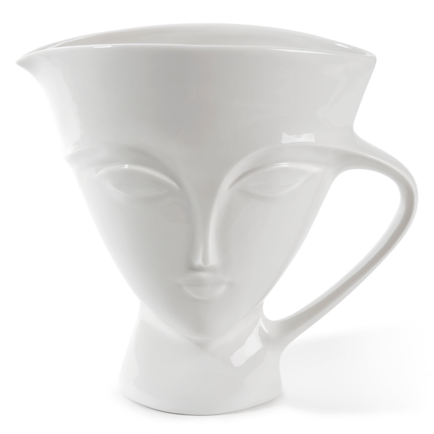 Giuliette Glass Pitcher - Elegant Water Pitcher for Iced Tea, Lemonade & Cocktails - Perfect for Entertaining & Home Decor