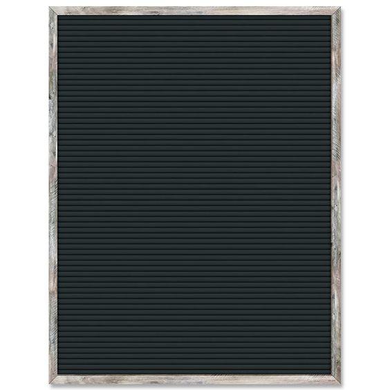 Black Letter Board Blank Chart - Dry Erase Message Board for Home, Office & Classroom - Perfect for Daily Schedules, Reminders & Inspirational Quotes