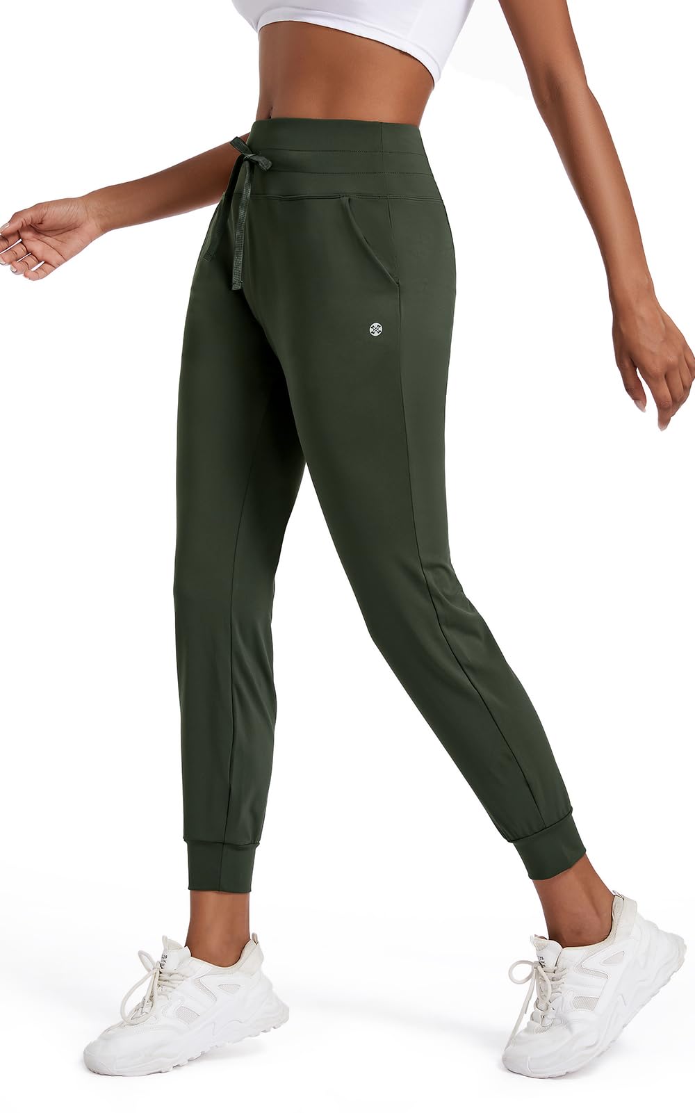 Women's Lightweight Jogger Pants with Pockets - Athletic Tapered Sweatpants for Running, Workout & Lounge Wear - Comfortable Casual Yoga Pants for Women (Perfect for Gym, Travel & Everyday Wear)