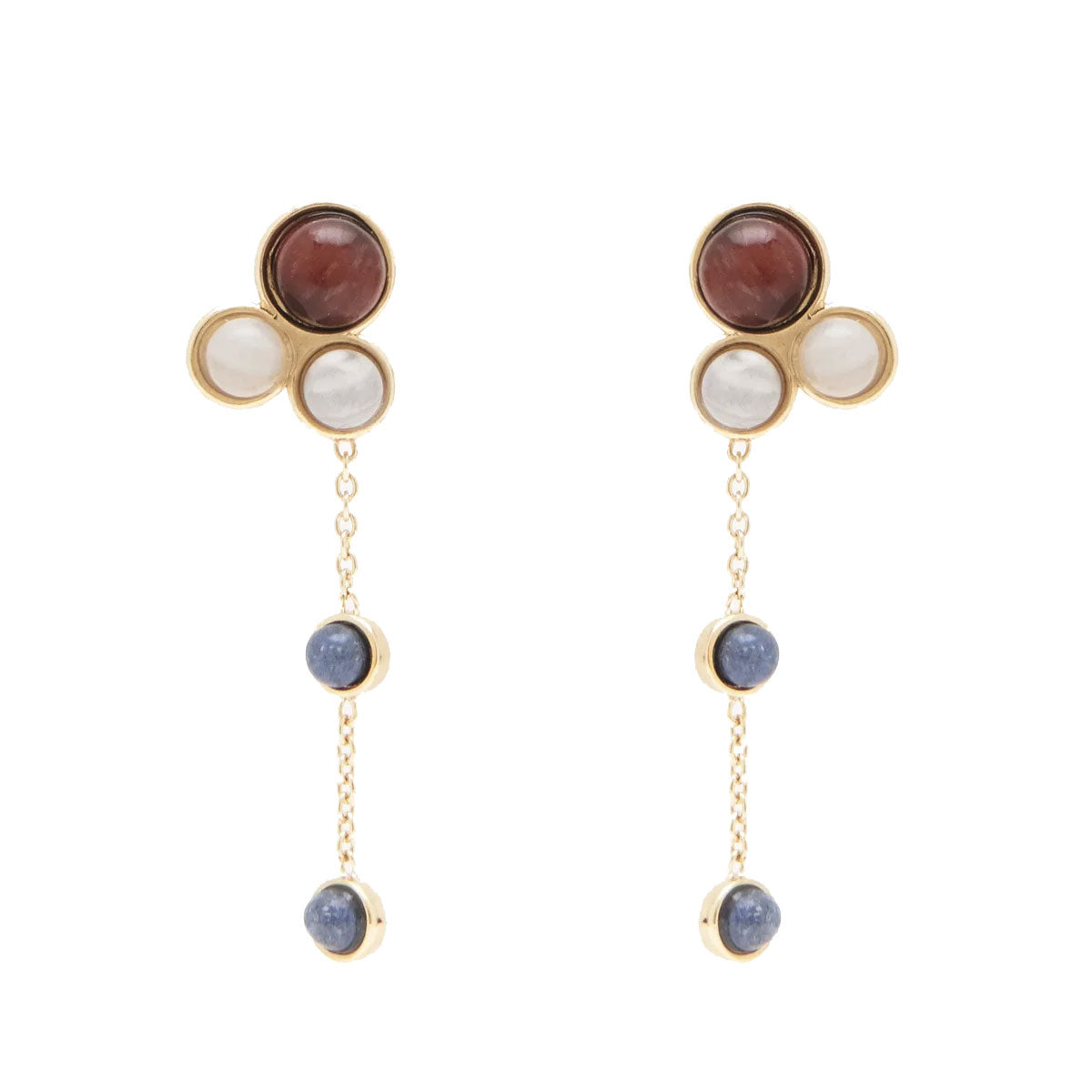Ora Long Drop Earrings for Women - Elegant Dangling Jewelry for Parties, Weddings & Evening Events | Gold-Plated Fashion Earrings