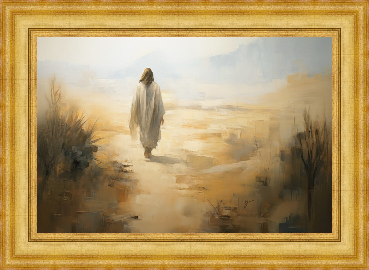 Embracing The Whispers of Solitude - Inspirational Wall Art for Home & Office Decor | Perfect for Meditation Rooms, Living Spaces & Gift Giving