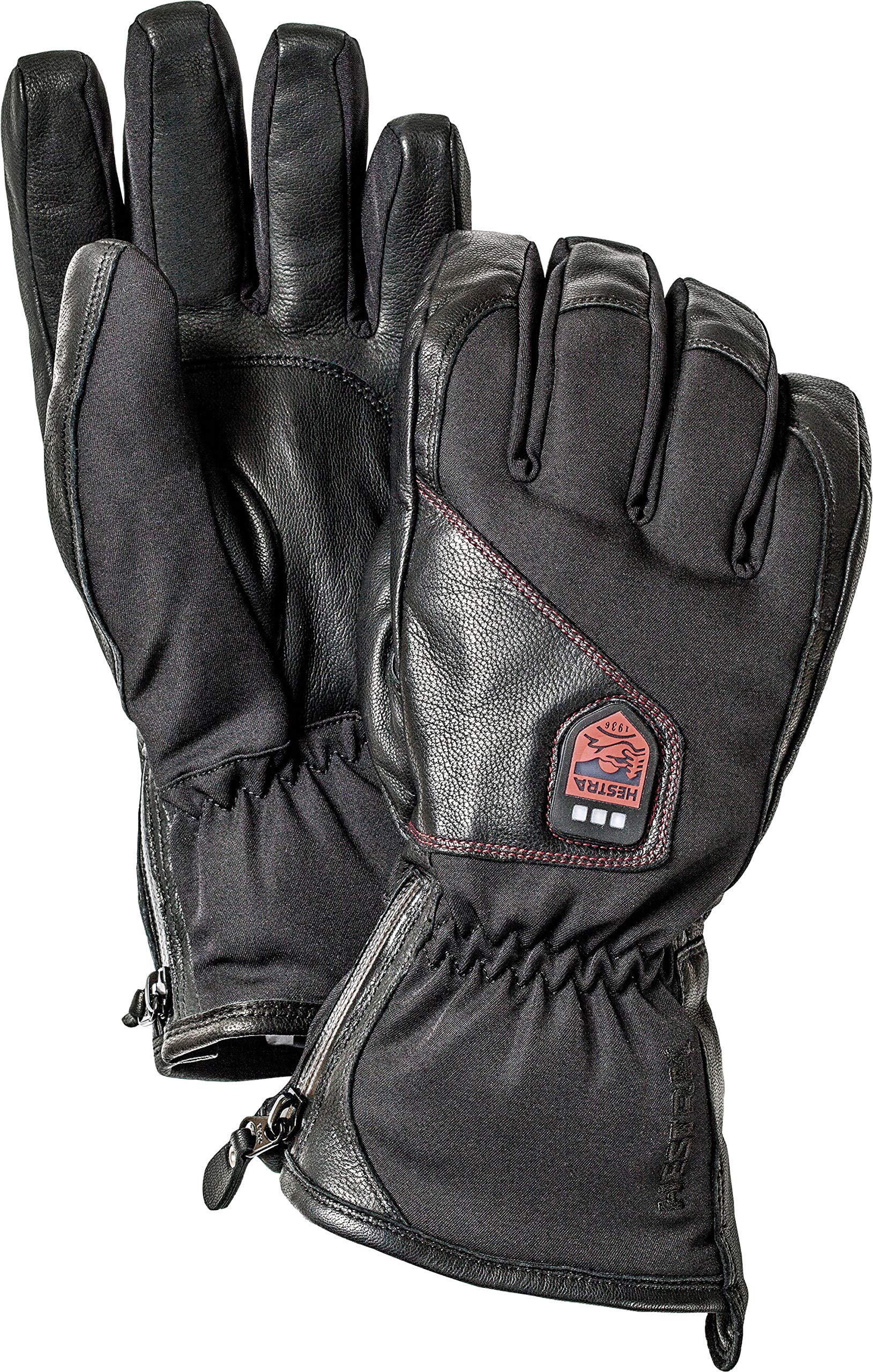 Hestra Power Heater Gauntlet - Electric Heated Ski Gloves for Men & Women - Waterproof Winter Gloves for Skiing, Snowboarding & Cold Weather Activities