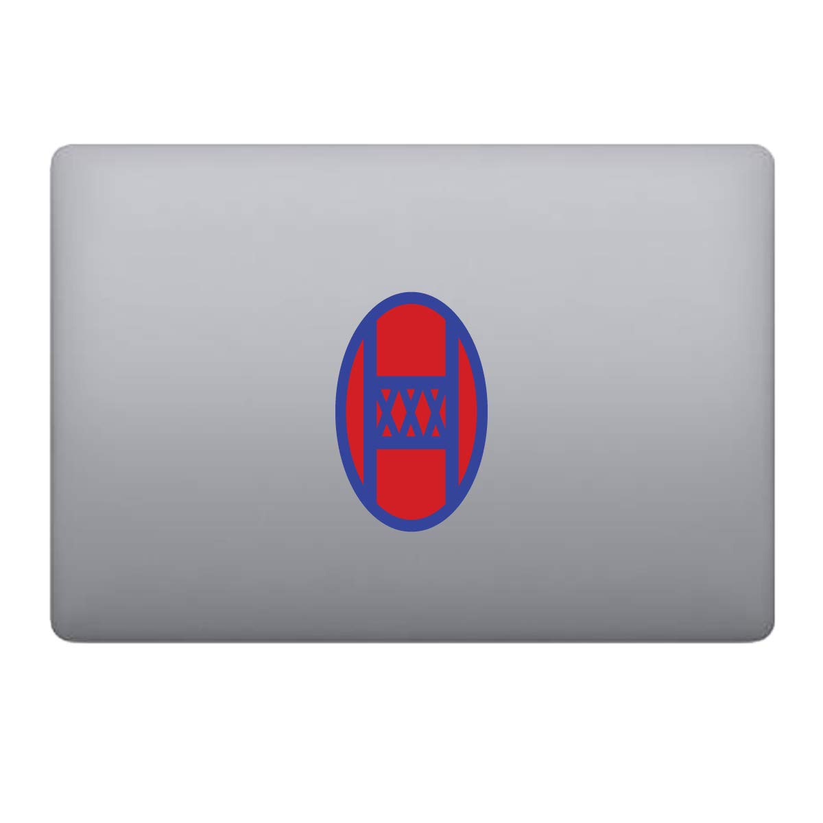 30th Infantry Division US Army 5 Inch Full Color Vinyl Decal for Milk Mug - Patriotic Military Gift for Veterans, Coffee Lovers & Collectors