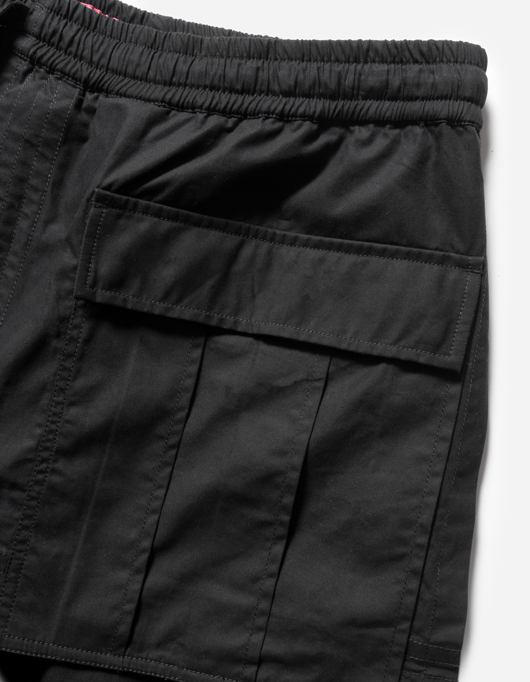 6056 Asym Hakama Shorts Black - Trendy Japanese Style Lounge Pants for Yoga, Meditation & Casual Wear