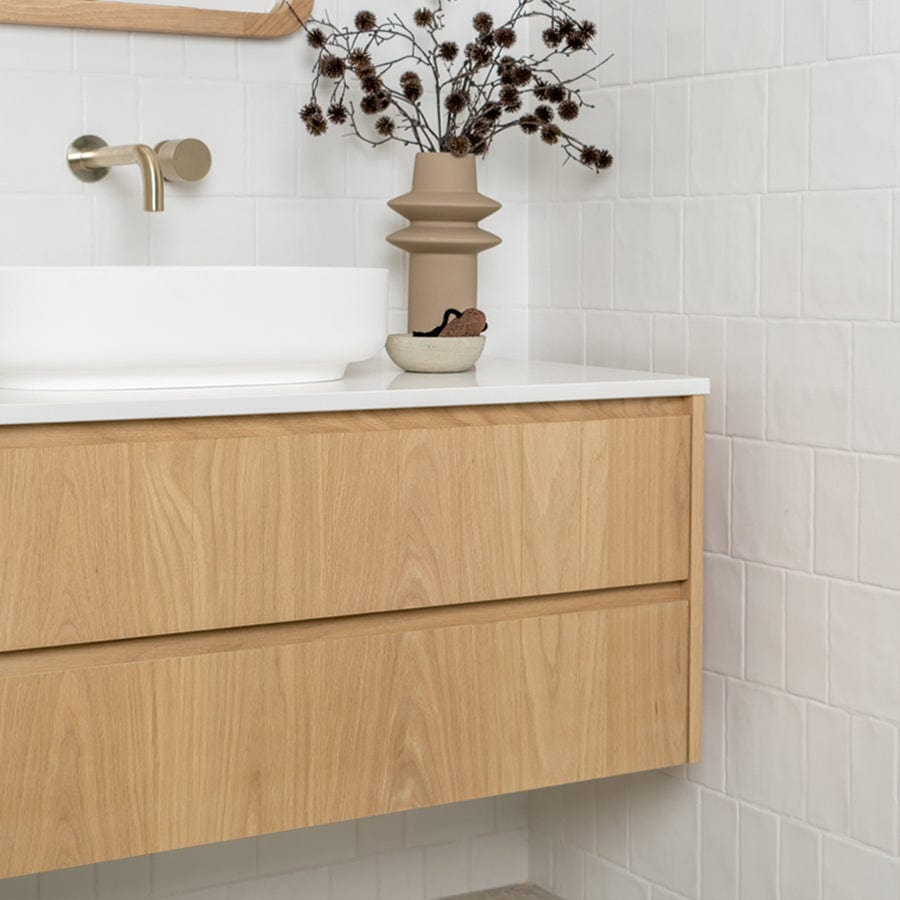 Premium Yarra Valley Vanity 750 - American Oak Light Veneer Bathroom Vanity with Soft-Close Doors | Perfect for Modern Bathroom Renovations & Home Decor