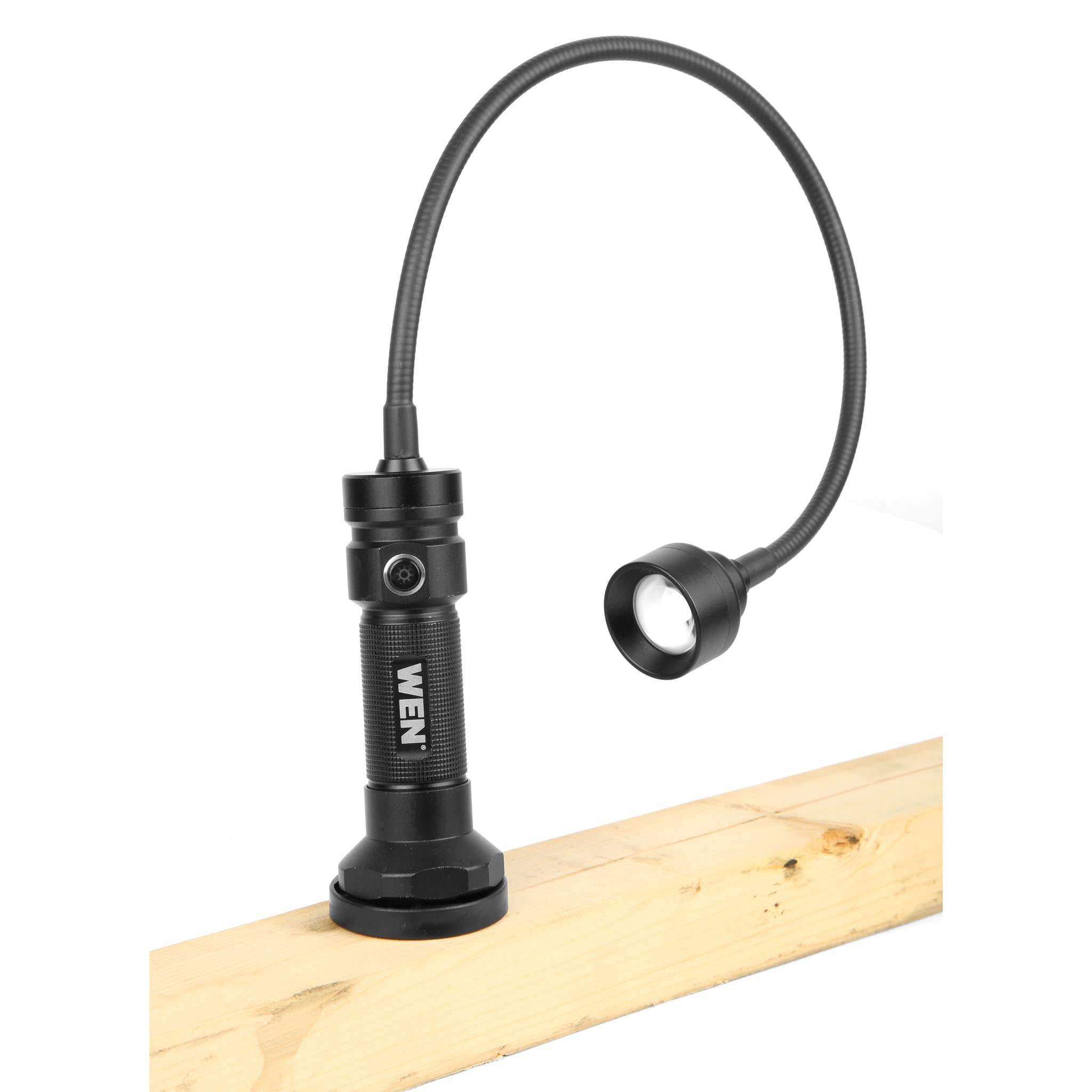 WEN WA120L 24 Inch Flexible Magnetic LED Work Light Kit - Bright Adjustable Task Lighting for Garage, Workshop, and Automotive Repairs