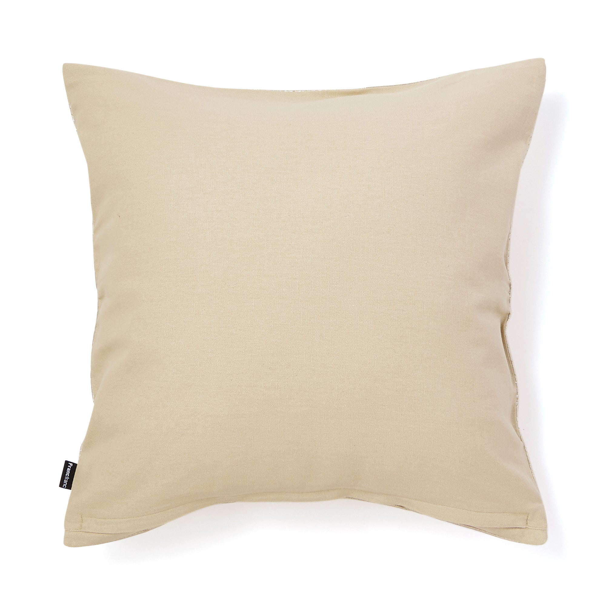Luxury Metallic Gold Quilted Cushion Cover 18x18 Inches - Elegant Home Decor for Sofa, Bed & Living Room