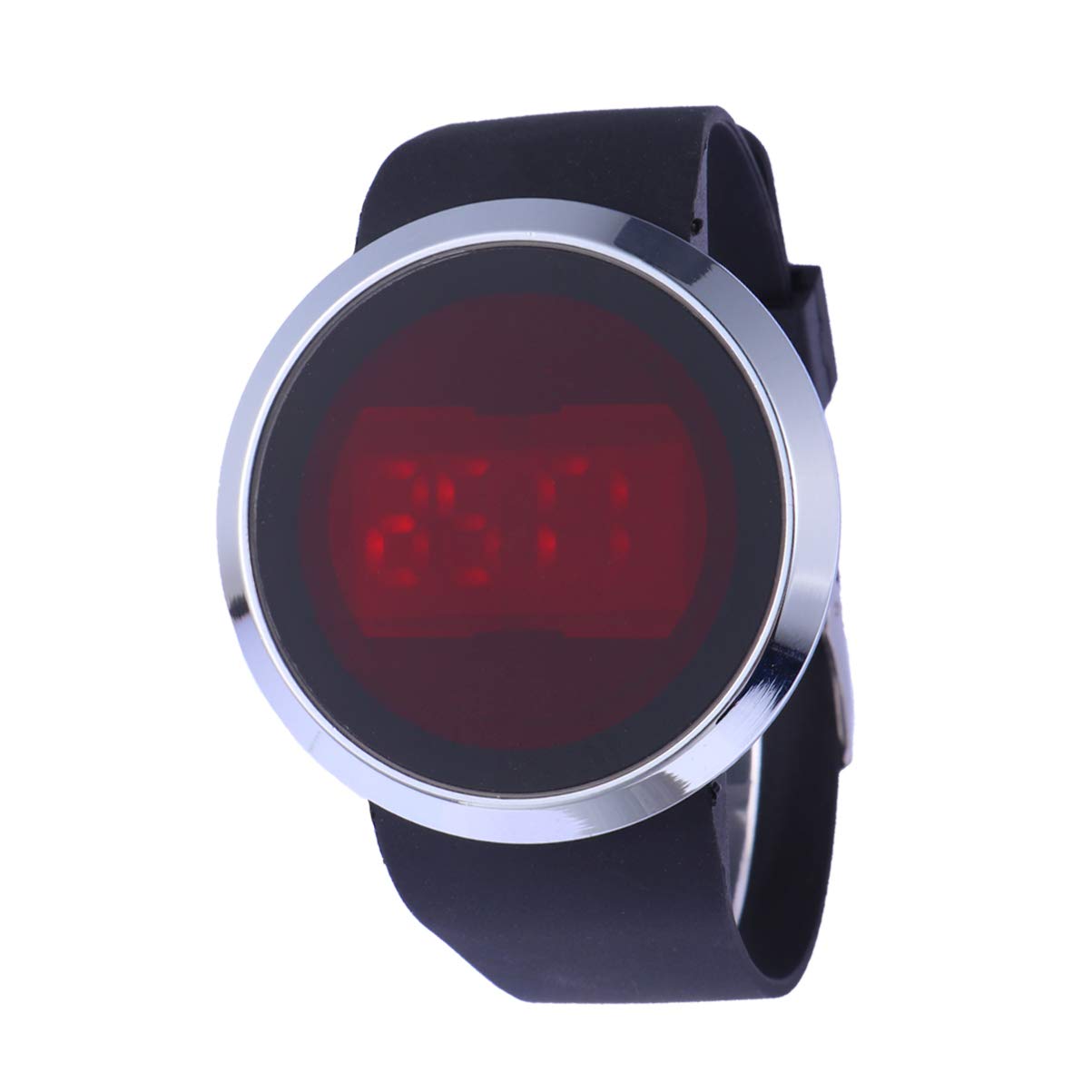 Hemobllo Kids Smart Watch - LED Touch Screen Digital Watch with Luminous Display for Boys & Girls - Perfect for School, Playtime & Outdoor Activities (White)