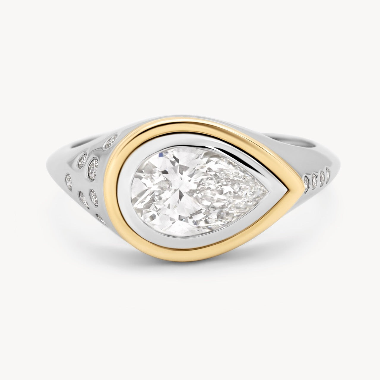 Diamond in the Rough Ring - Unique Raw Diamond Jewelry for Women | Perfect for Engagement, Wedding & Everyday Elegance