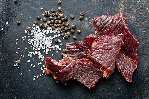 Uncle Abe's Jerky Seasoning Kit - 1 lb | Homemade Beef Jerky Spices & Marinade | Perfect for Camping, Hiking & Snacks