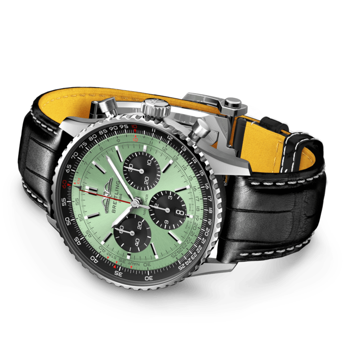 Breitling Navitimer B01 Chronograph 43mm Stainless Steel Men's Luxury Watch - Perfect for Aviation, Business & Formal Occasions