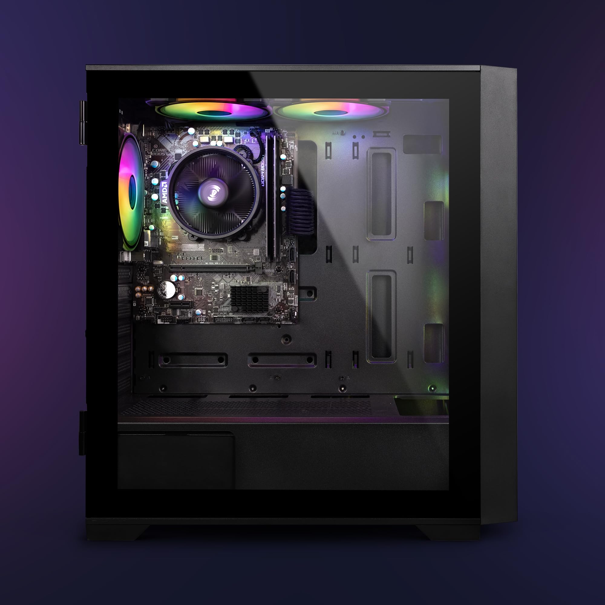 VIBOX VI-60 Gaming PC - AMD Ryzen 3 3200GE 4.0GHz Processor, Radeon Vega 8 Graphics, 16GB RAM, 1TB SSD, Windows 11, WiFi - Perfect for Esports, Streaming & High-Performance Gaming