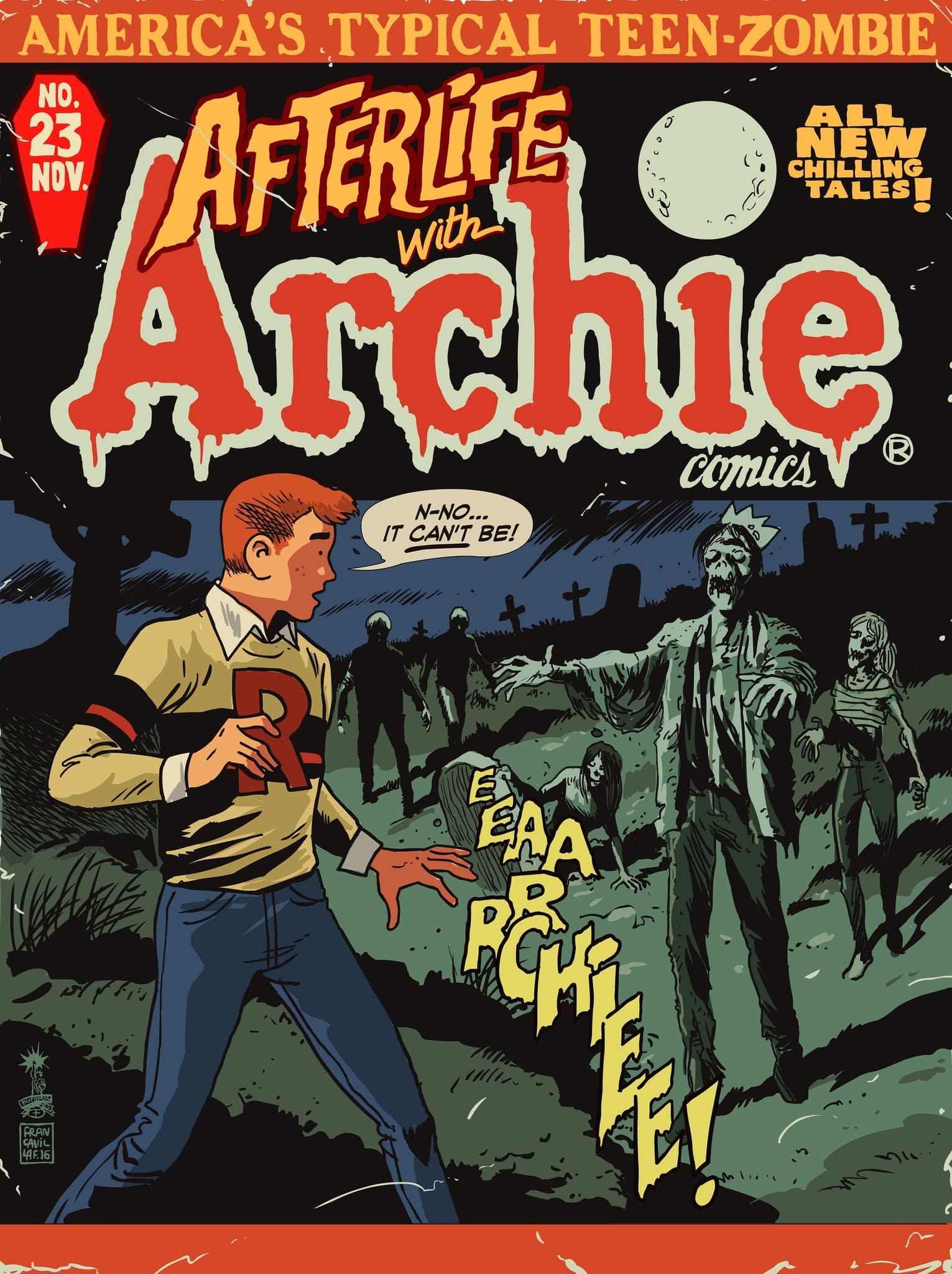 Afterlife with Archie #23 Comic Book - Horror Zombie Series | Perfect for Collectors & Halloween Reading