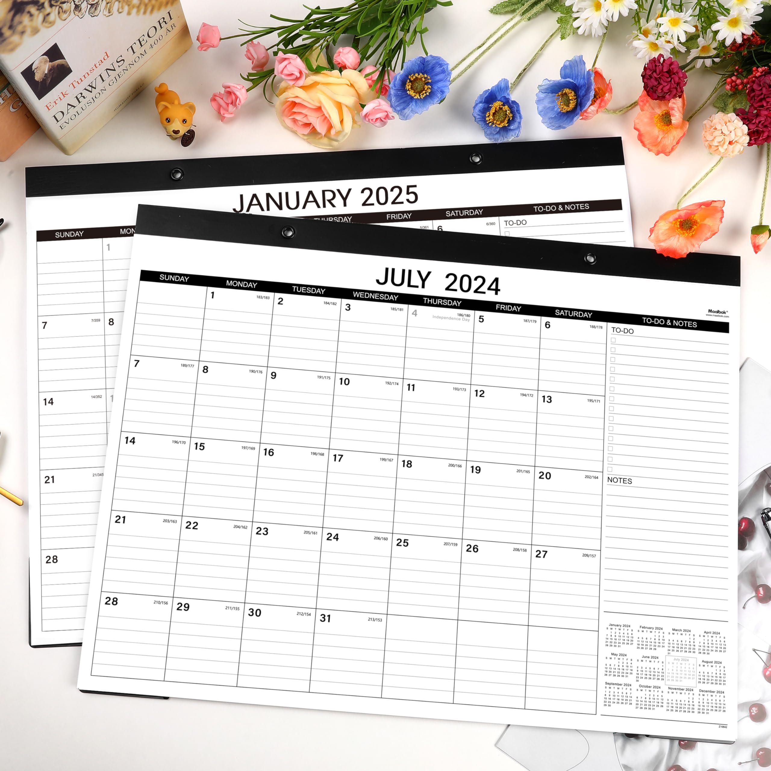 2025 Large Desk Calendar - 22