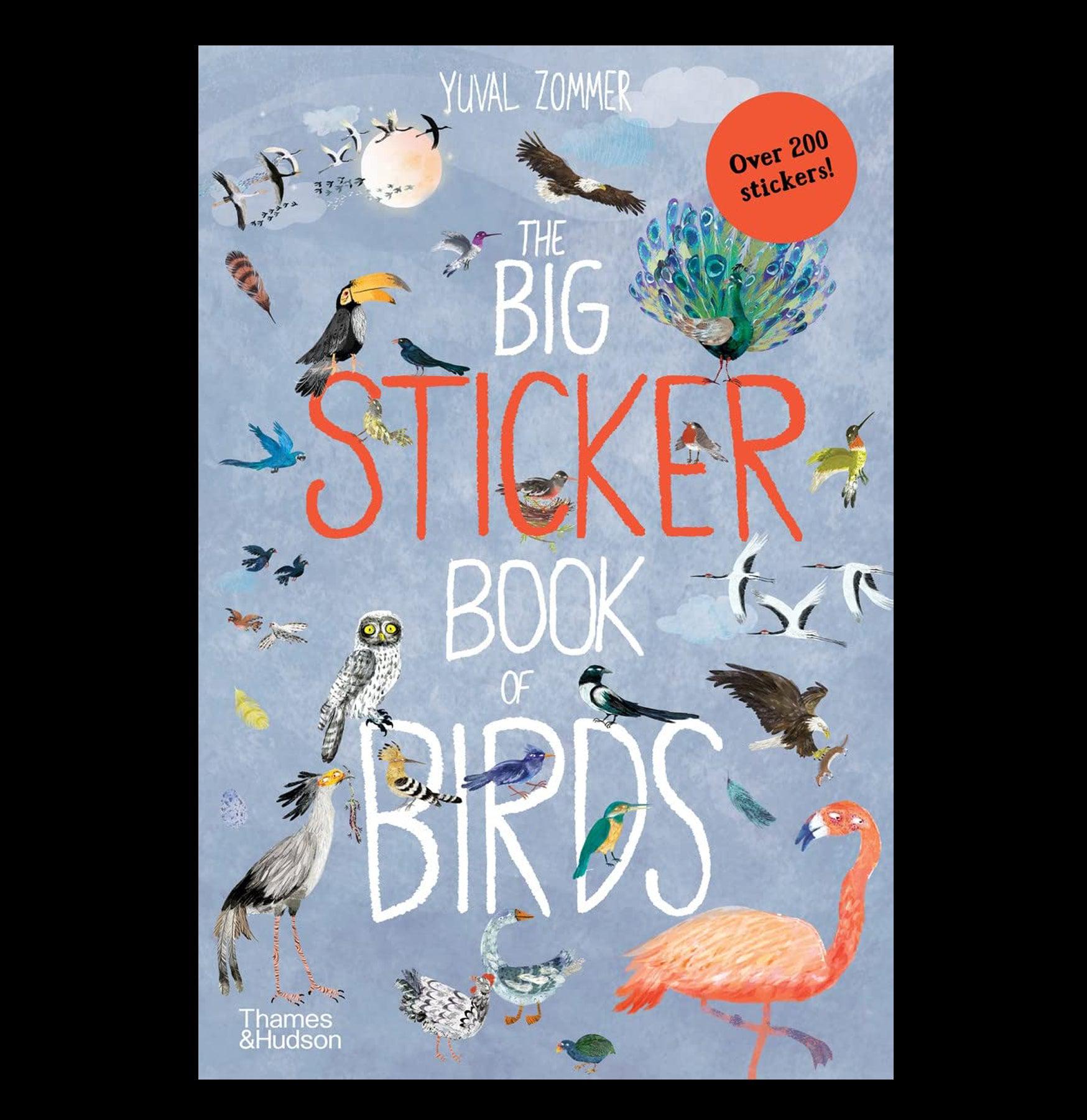 Big Sticker Book of Birds - 100+ Colorful Bird Stickers for Kids, Scrapbooking, DIY Crafts & Educational Activities | Perfect for Classroom, Homeschooling & Nature Lovers