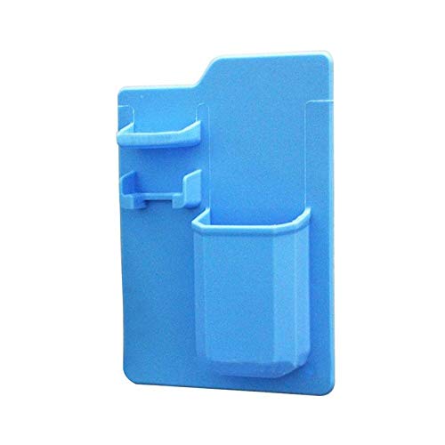 Creative Silicone Toothbrush Holder Organizer - Bathroom & Shower Toothpaste Dispenser with Mirror Mount - Space Saving Bathroom Storage Solution for Toothbrushes, Razors & Essentials (Perfect for Small Bathrooms, RVs & Dorm Rooms)