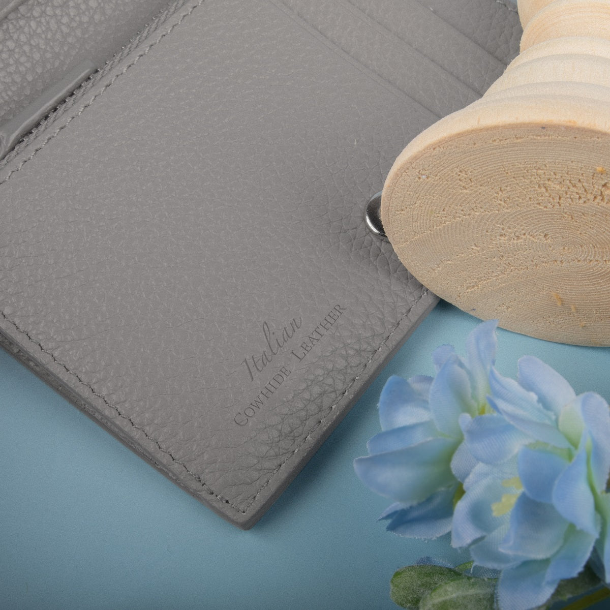 Ellery Genuine Leather Bi-Fold Wallet for Men - Slim RFID Blocking Credit Card Holder - Perfect for Everyday Use, Travel & Business