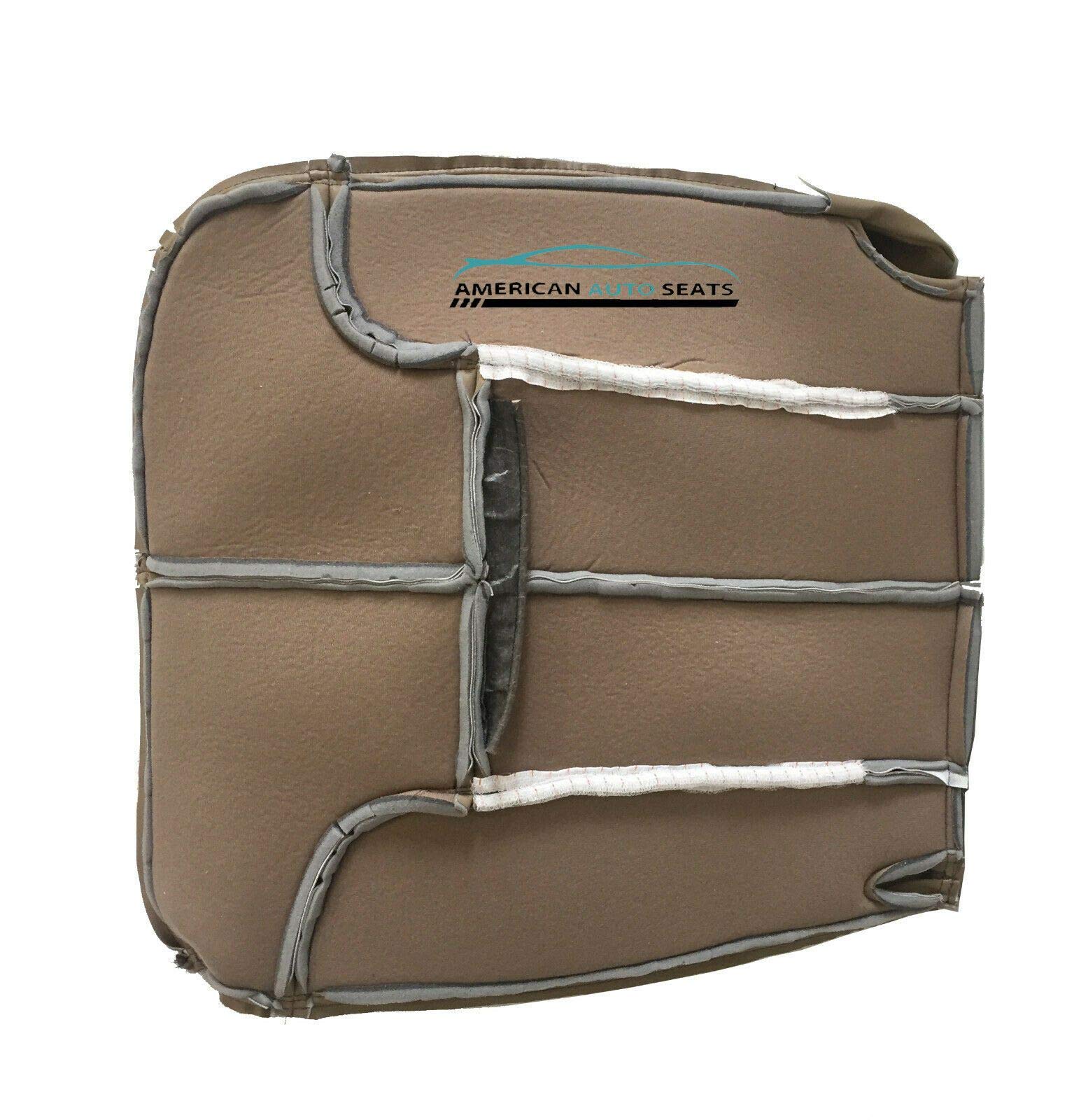 Xtreme Covers Driver Bottom Vinyl Seat Cover - Tan - Compatible with Dodge Ram 2500 SLT/Laramie (1994-1997) | Durable & Custom Fit | Perfect for Work Trucks, Off-Roading & Daily Commuting