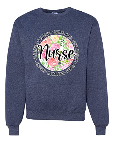 Vintage Heather Navy
