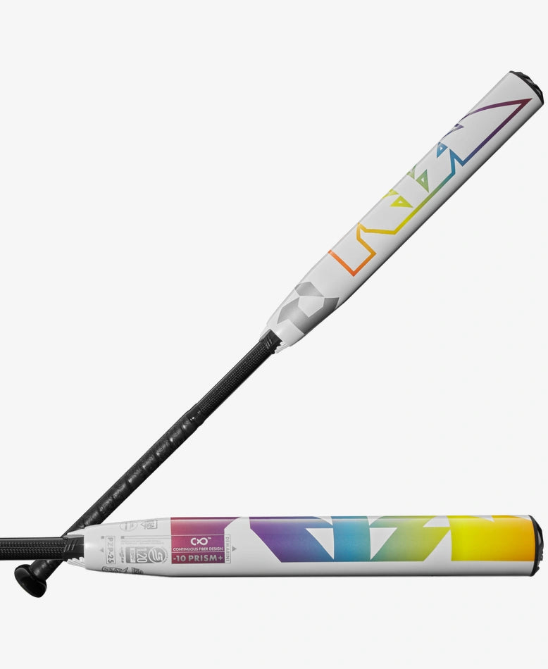 DeMarini 2025 Prism+ (10) Fastpitch Softball Bat - USSSA Certified for Competitive Play & Training