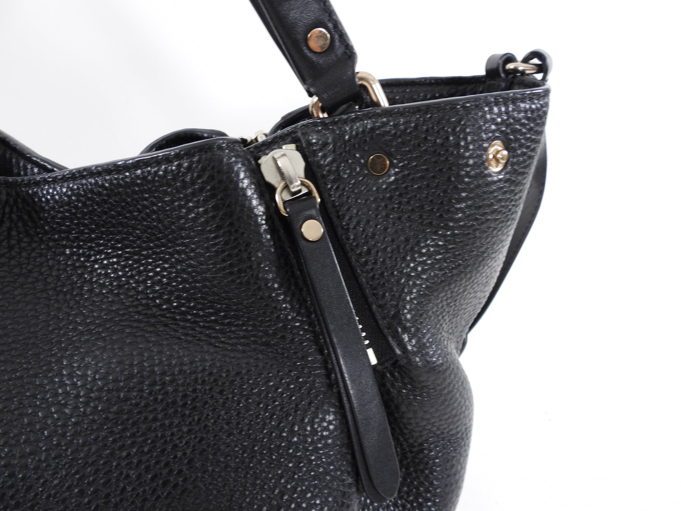 Burberry Black Grained Leather and Check Fabric Maidstone 2-Way Shoulder Bag for Women | Luxury Designer Handbag for Work, Travel & Everyday Use