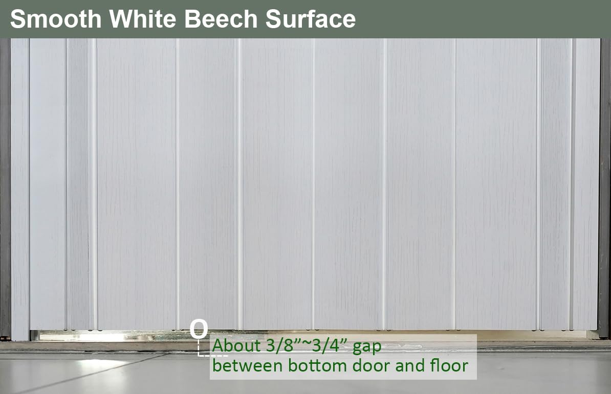 48x96 Inch White PVC Accordion Folding Door for Closet & Room Divider - DIY Interior Sliding Door with Mounting Hardware, Handle & Latch - Perfect for Bedrooms, Walk-in Closets & Small Spaces