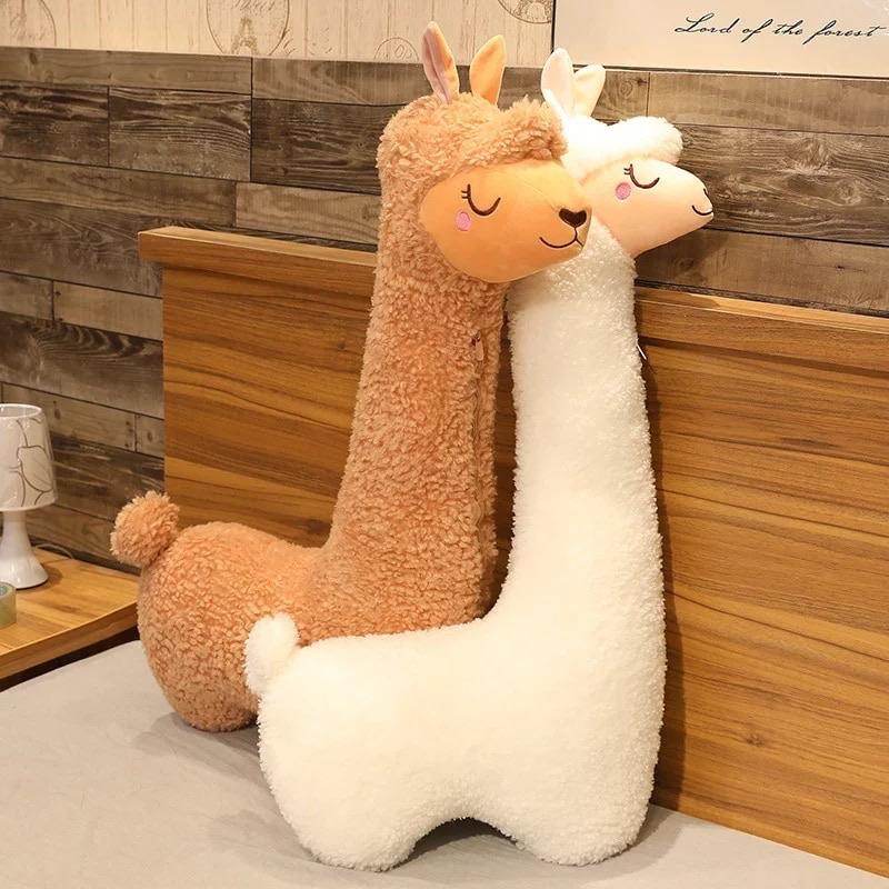 Large Soft Stuffed Llama Plush Toy - Cute Stress Relief & Anxiety Comfort - Perfect for Home Decor, Kids Room, and Emotional Support Gifts