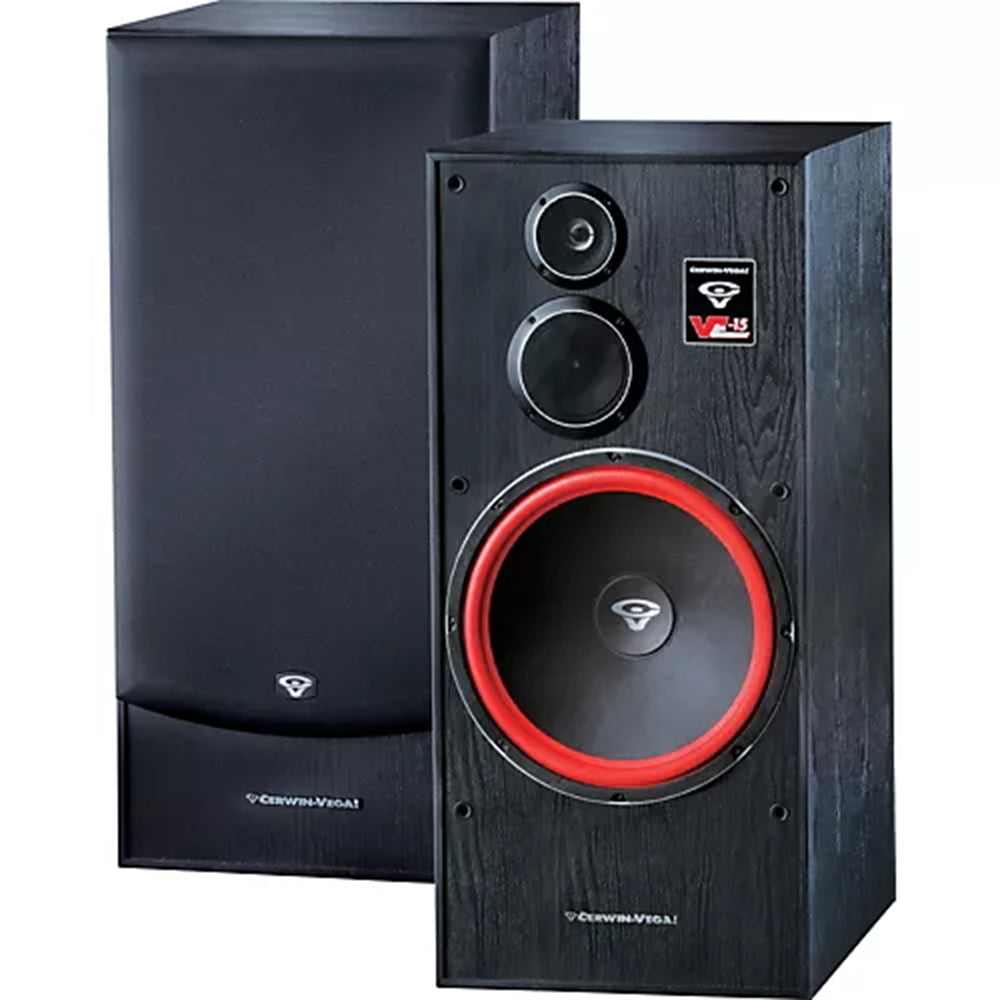 Cerwin Vega VE-15 3-Way Tower Speaker - High Power Home Audio System for Movies, Music & Gaming