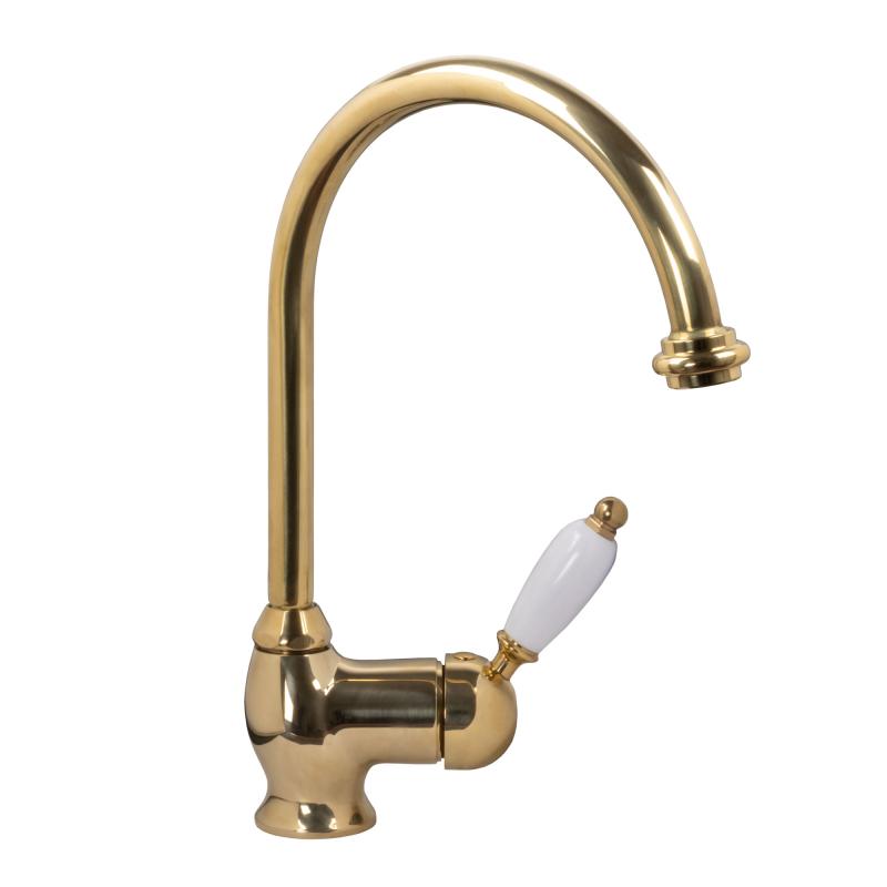 Finsbury Brass Kitchen Faucet - High-Quality Mixer Tap for Modern Sinks | Perfect for Home Renovation & Daily Cooking