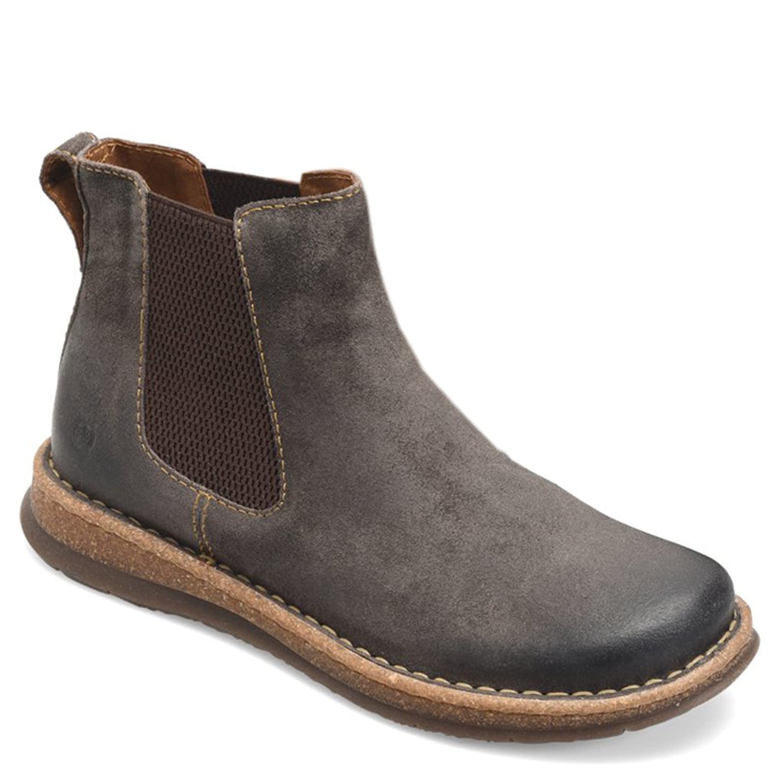 BORN Men's Brody Boot - Premium Leather Ankle Boots for Men | Comfortable & Stylish Casual & Work Boots | Perfect for Outdoor, Hiking & Everyday Wear
