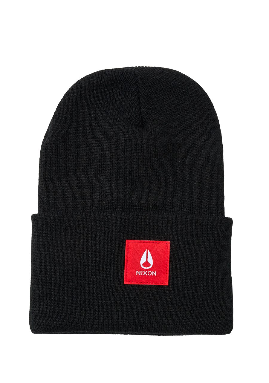 Hume Beanie Hat for Men & Women - Soft & Warm Winter Knit Beanie - Black - Perfect for Outdoor Activities, Skiing, and Casual Wear
