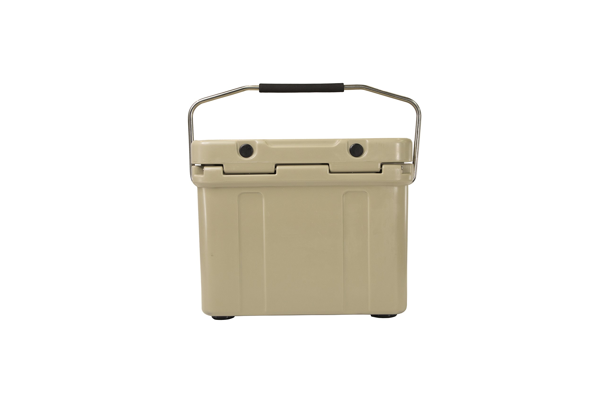 Mammoth Coolers Cruiser 20 - Premium Insulated Hard Ice Chest with Double-Walled Rotomolded Construction | Perfect for Camping, Beach Trips, Tailgating & Outdoor Adventures (Tan)