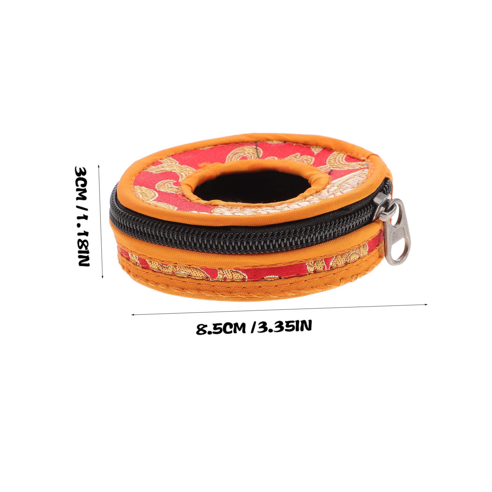 Alasum Buddhist Singing Bowl Storage Box - Meditation Bell Case with Secure Fit & Elegant Craftsmanship - Random Color - Perfect for Zen Meditation, Yoga Accessories & Spiritual Gift Giving