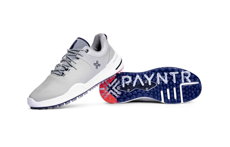 PAYNTR X 002 LE Men's Golf Shoes - Lightweight Spiked Golf Footwear for Men - Perfect for Golf Course & Outdoor Sports